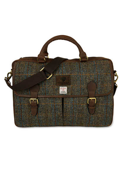 Aktentasche aus Harris Tweed f�r Herren