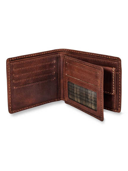 Leder-Portemonnaie Rindsleder