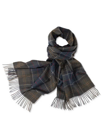 Lambswool-Schal Shadow Tartan