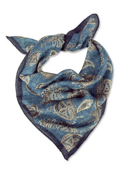 Bandana mit Paisleys