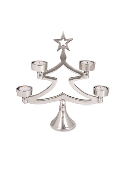 Teelichthalter Weihnachtsbaum