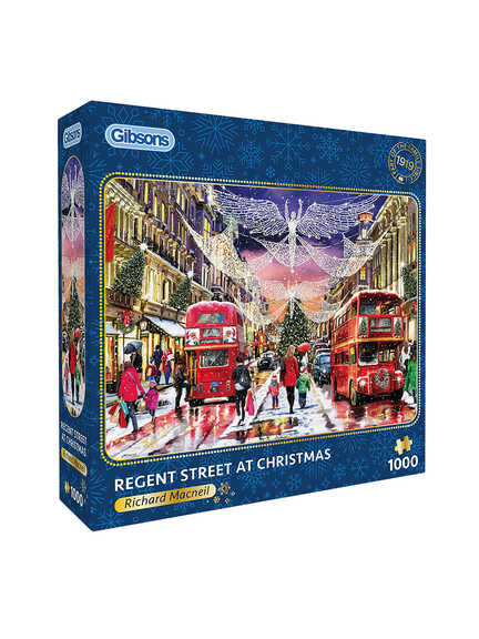 1.000-Teile-Puzzle Regent Street at Christmas