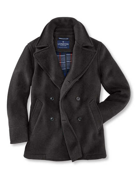 Kurzer Wollmantel Pea Coat