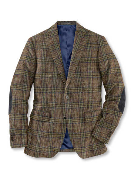 Tweedsakko mit �berkaro