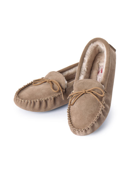 Lammfellhausschuhe f�r Damen