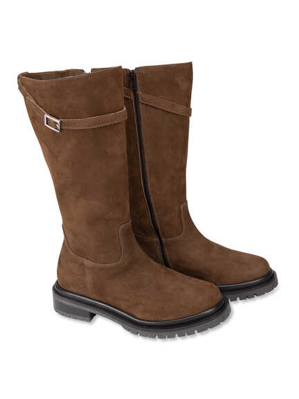 Nubuk-Lederstiefel